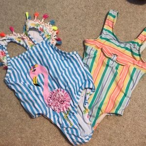 4t girl 1 piece bathing suit